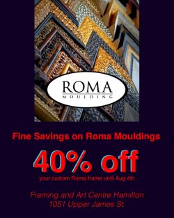 save 40% on Roma frames