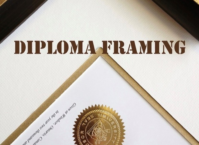 Diploma framing cropped Framing & Art Centre Hamilton